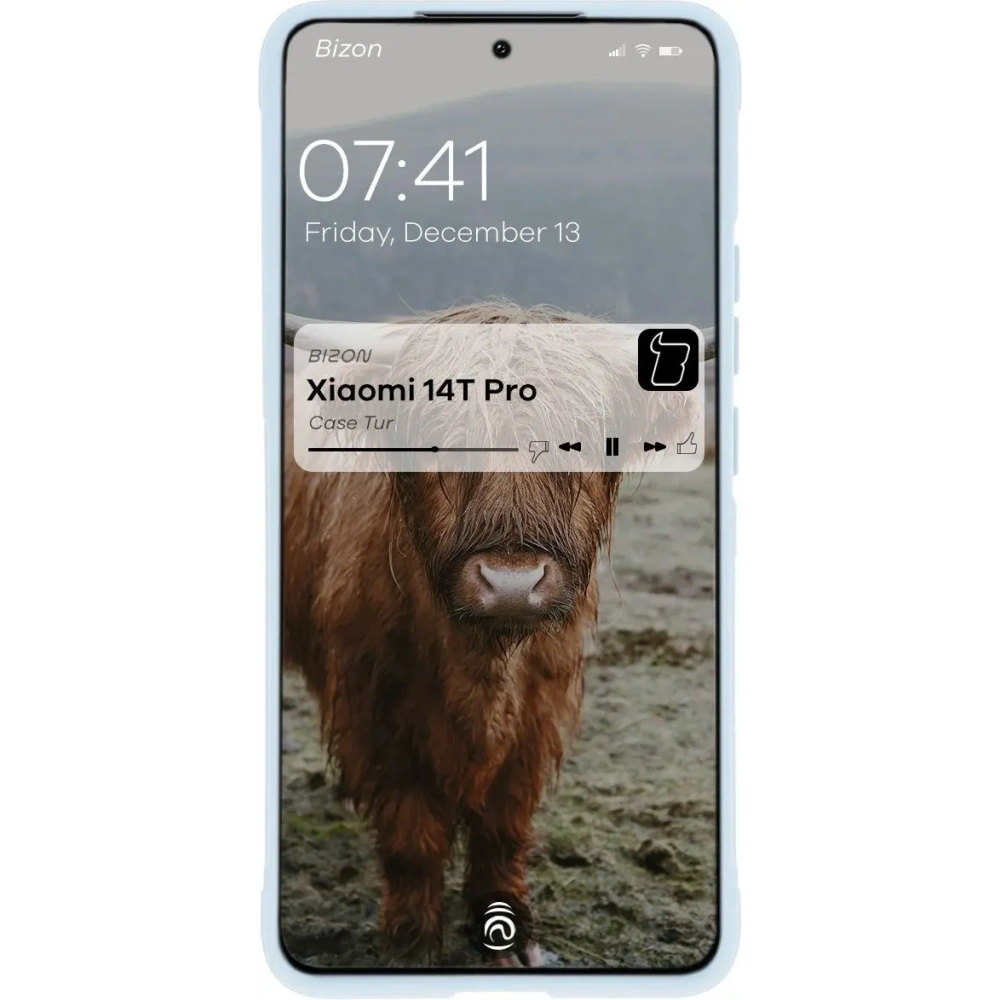 Pancerne etui Bizon Case Tur do Xiaomi 14T Pro jasnoniebieskie