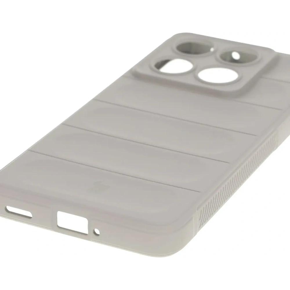 Pancerne etui Bizon Case Tur do Xiaomi 14T Pro jasnoszare