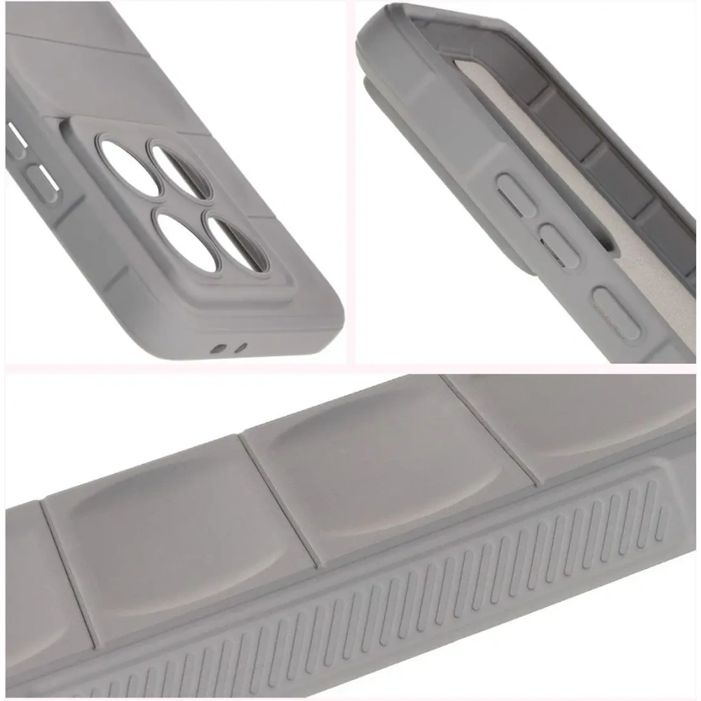 Pancerne etui Bizon Case Tur do Xiaomi 14T Pro jasnoszare