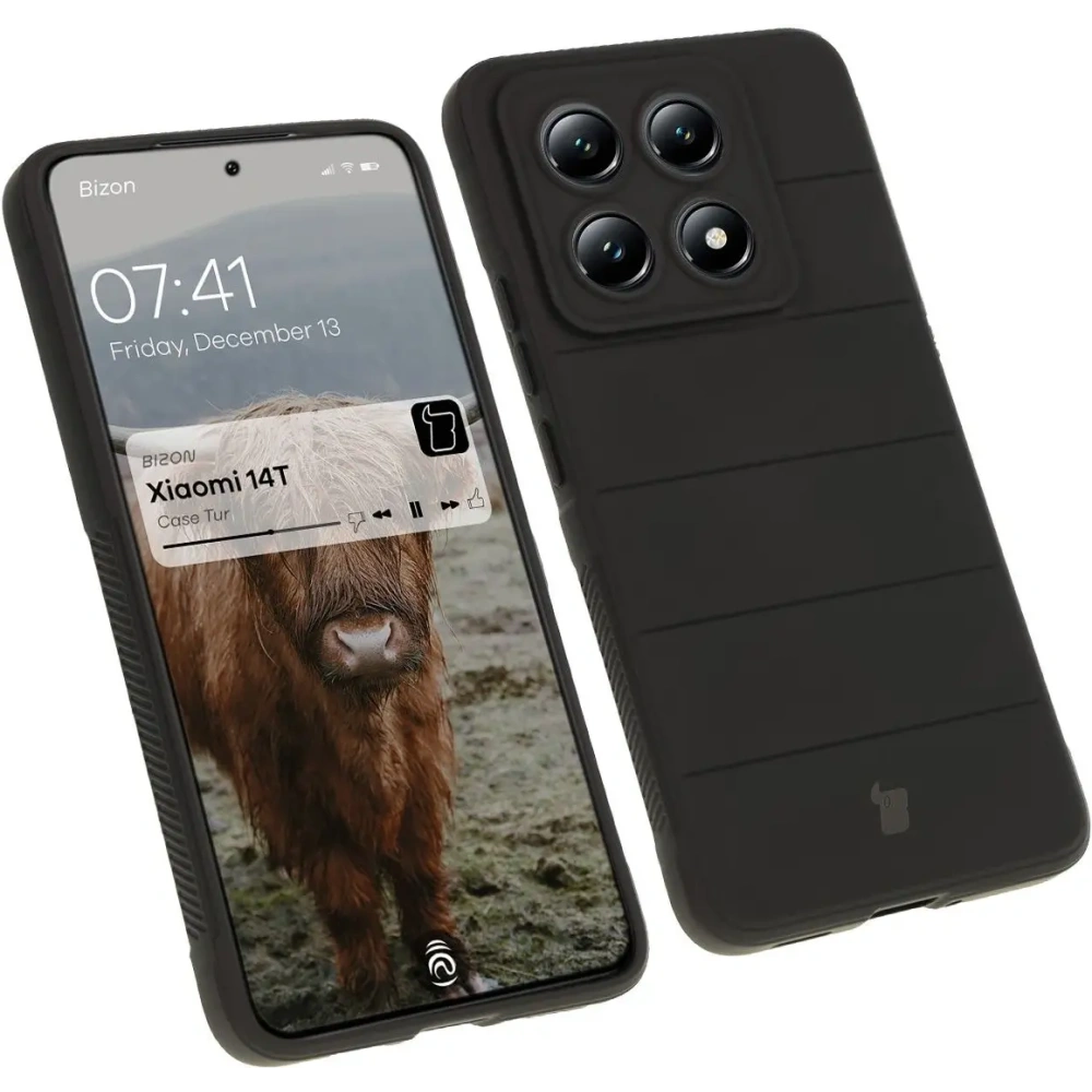 Pancerne etui Bizon Case Tur do Xiaomi 14T czarne