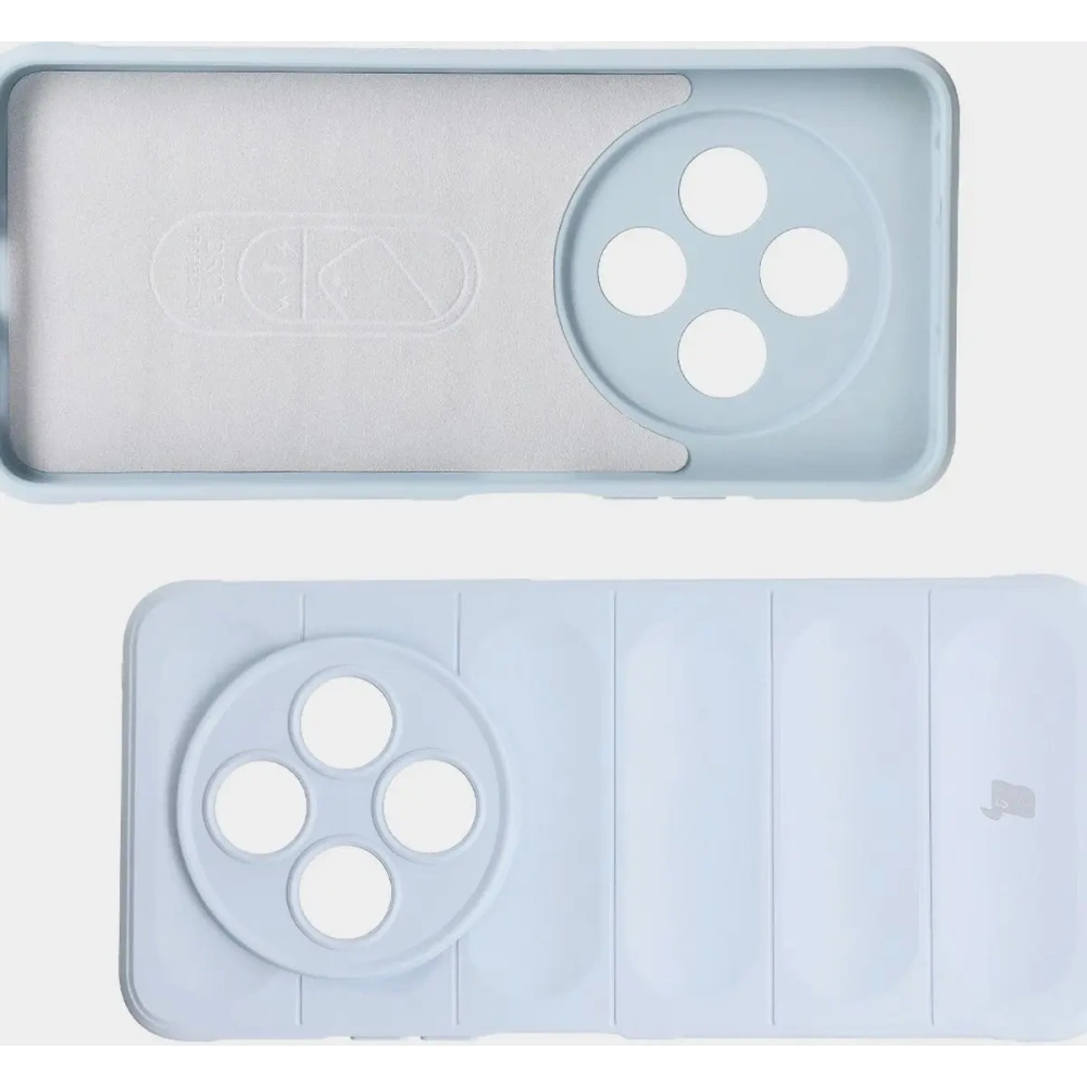 Pancerne etui Bizon Case Tur do Xiaomi Redmi 14C 4G / POCO C75 jasnoniebieskie