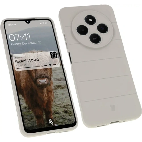 Kup Pancerne etui Bizon Case Tur do Xiaomi Redmi 14C 4G / POCO C75 jasnoszare - BIZ6970 - {ean13} - Sklep Home Screen