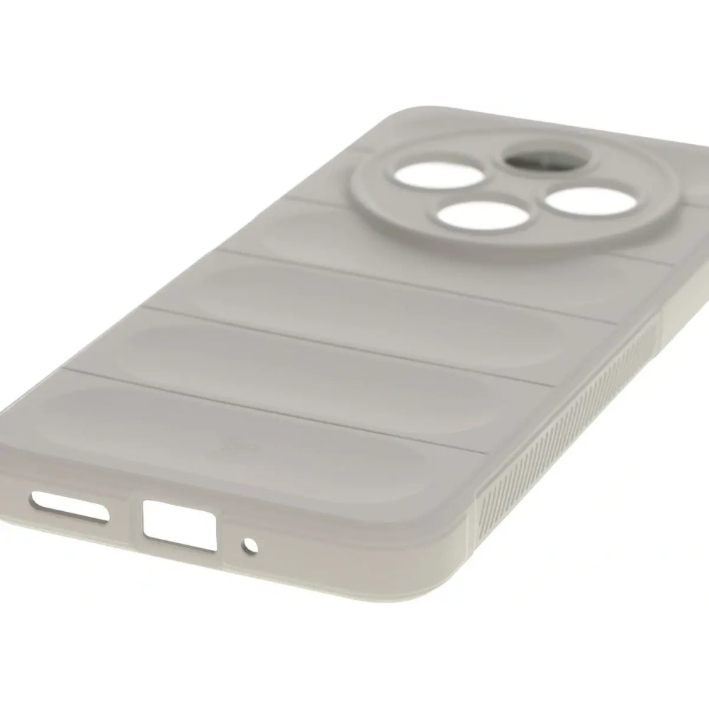 Pancerne etui Bizon Case Tur do Xiaomi Redmi 14C 4G / POCO C75 jasnoszare