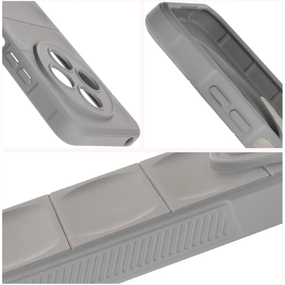 Pancerne etui Bizon Case Tur do Xiaomi Redmi 14C 4G / POCO C75 jasnoszare