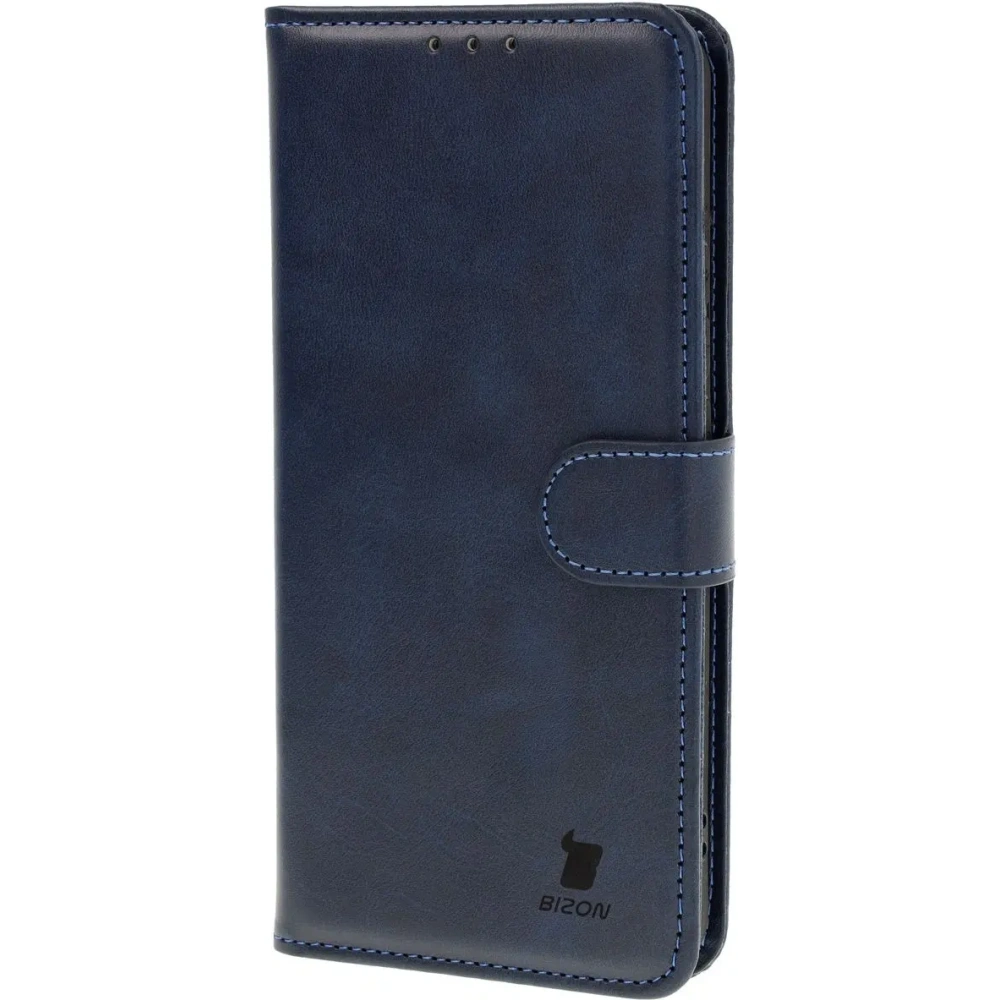 Etui z klapką Bizon Case Pocket do Oppo Reno 12 Pro granatowe