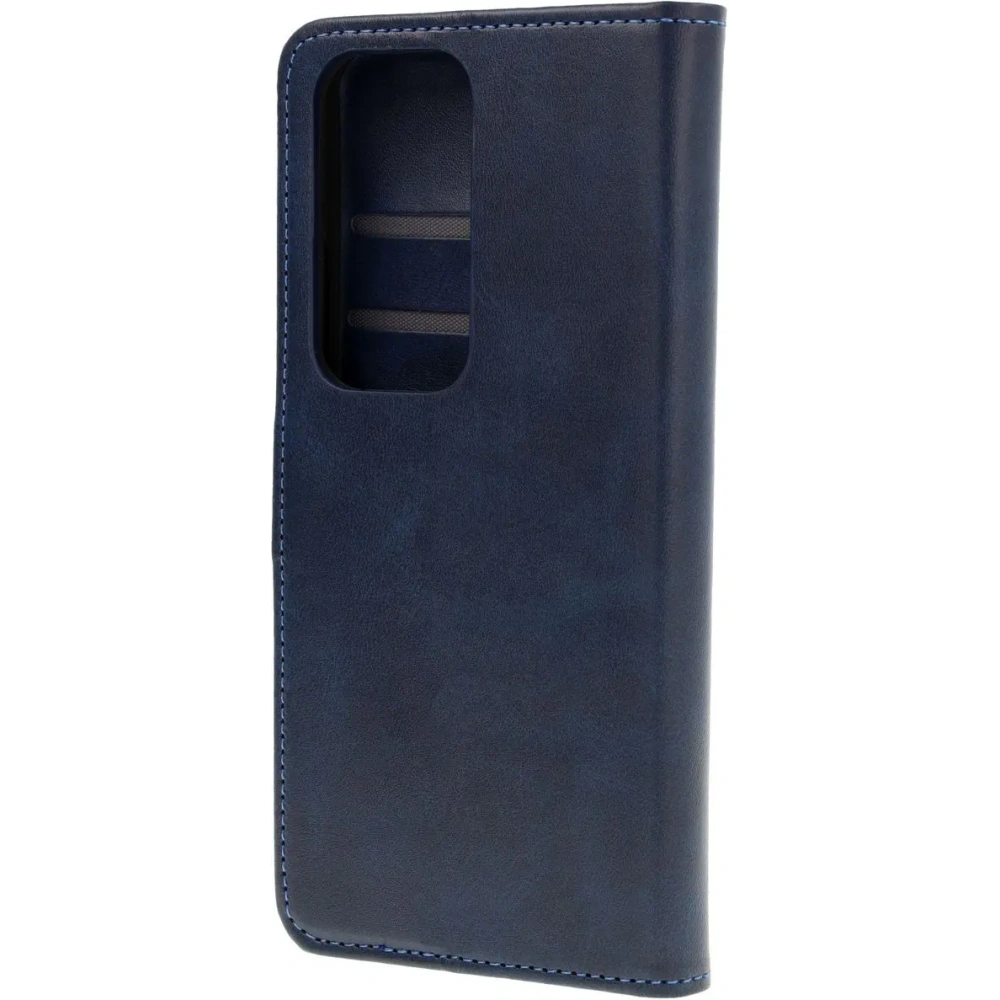Etui z klapką Bizon Case Pocket do Oppo Reno 12 Pro granatowe