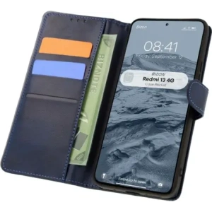Kup Bizon tok zsebbe Xiaomi Redmi 13 4G sötétkék - BIZ6978 - {ean13} - Sklep Home Screen
