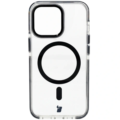 Kup Etui z pierścieniem magnetickým Bizon Case Marco do Apple iPhone 13 Pro průhledné s černým rámečkem - BIZ6979 - {ean13} - Sklep Home Screen