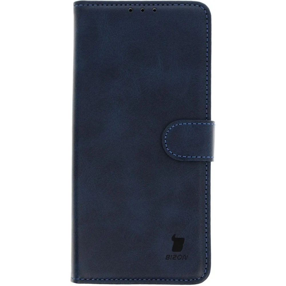 Etui z klapką Bizon Case Pocket do Motorola Moto G55 5G granatowe