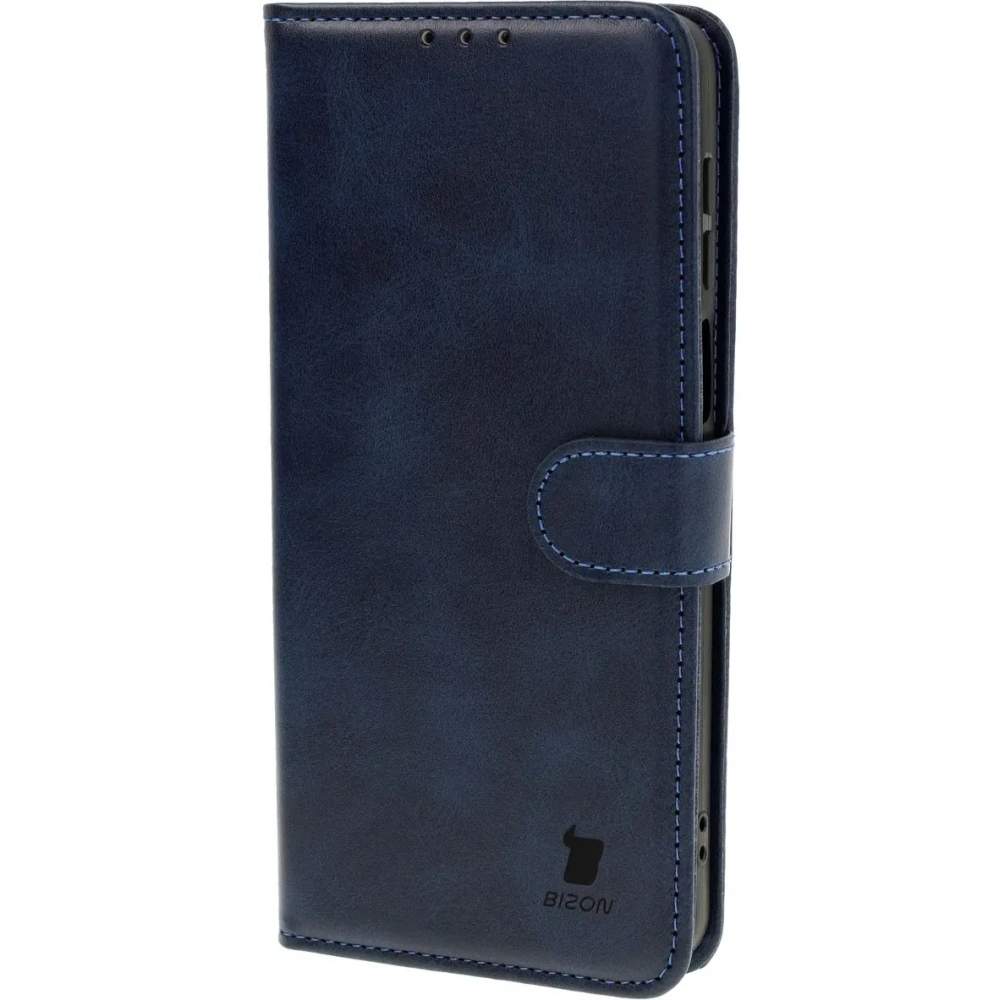 Etui z klapką Bizon Case Pocket do Motorola Moto G55 5G granatowe