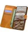 Etui z klapką Bizon Case Pocket do Realme GT 6 / 6T / Neo 6 / Neo 6 SE brązowe