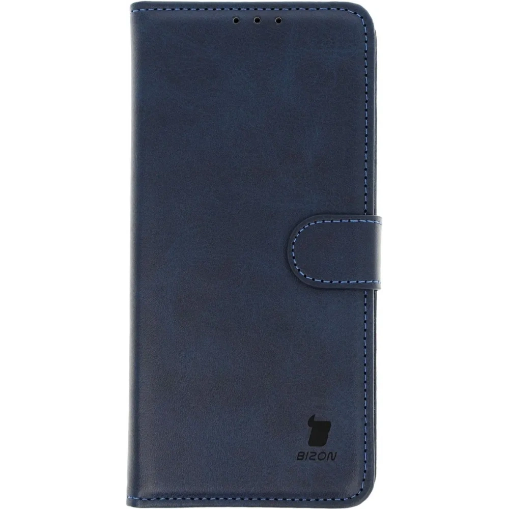 Etui z klapką Bizon Case Pocket do Realme GT 6 / 6T / Neo 6 / Neo 6 SE granatowe