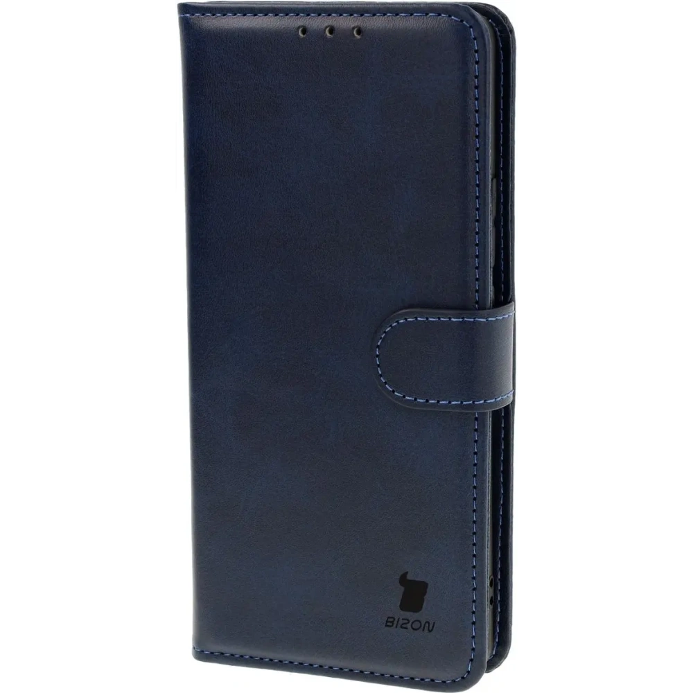 Etui z klapką Bizon Case Pocket do Realme GT 6 / 6T / Neo 6 / Neo 6 SE granatowe