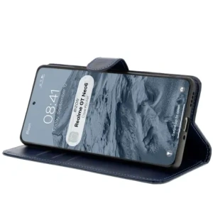 Kup Etui z klapką Bizon Case Pocket do Realme GT 6 / 6T / Neo 6 / Neo 6 SE granatowe - BIZ6990 - {ean13} - Sklep Home Screen