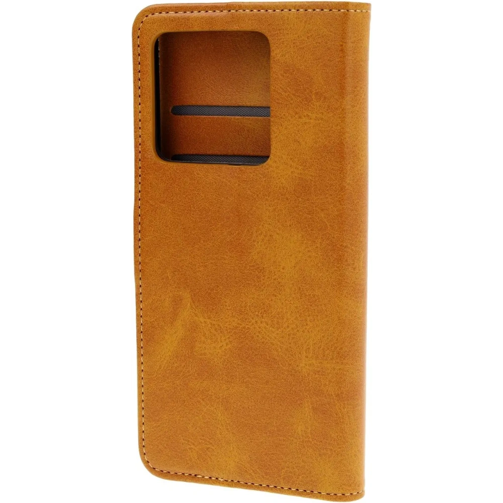 Etui z klapką Bizon Case Pocket do Xiaomi 14T brązowe