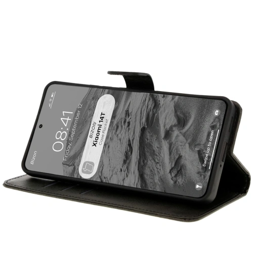Kup Etui z klapką Bizon Case Pocket do Xiaomi 14T czarne - BIZ6992 - {ean13} - Sklep Home Screen