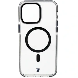 Kup Bizon Case Marco Apple iPhone 15 Pro Max transparent cu cadru negru - BIZ6997 - {ean13} - Sklep Home Screen