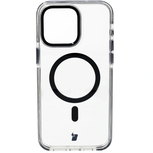 Buy Bizon Case Marco Apple iPhone 15 Pro Max clear with black frame - BIZ6997 - {ean13} - Home Screen Store Europe