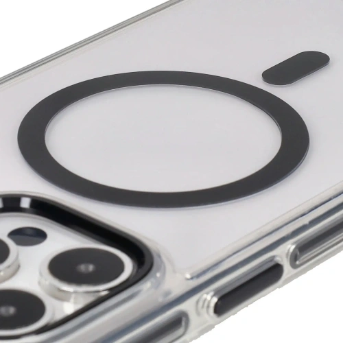 Buy Bizon Case Marco Apple iPhone 15 Pro Max clear with black frame - BIZ6997 - {ean13} - Home Screen Store Europe