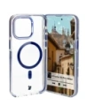 Bizon Case Marco Apple iPhone 15 Pro Max clear with blue frame