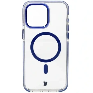 Kup Bizon Case Marco Apple iPhone 15 Pro Max transparent cu cadru albastru - BIZ6998 - {ean13} - Sklep Home Screen