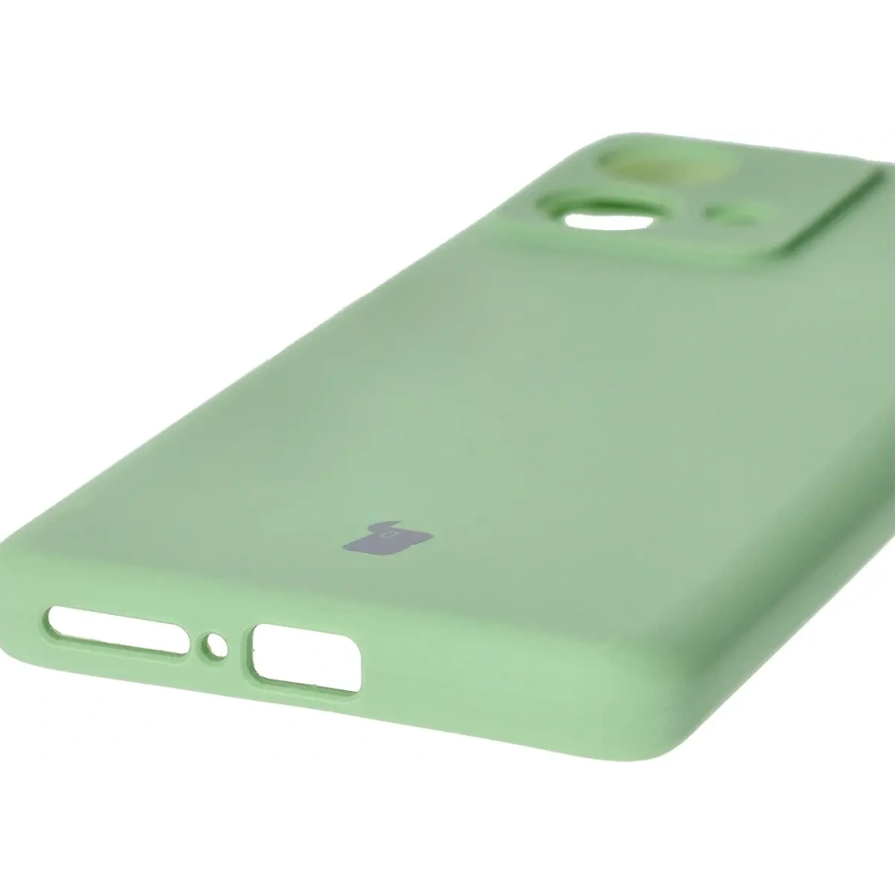 Silikonowe etui Bizon Soft Case do Motorola Edge 40 Neo jasnozielony
