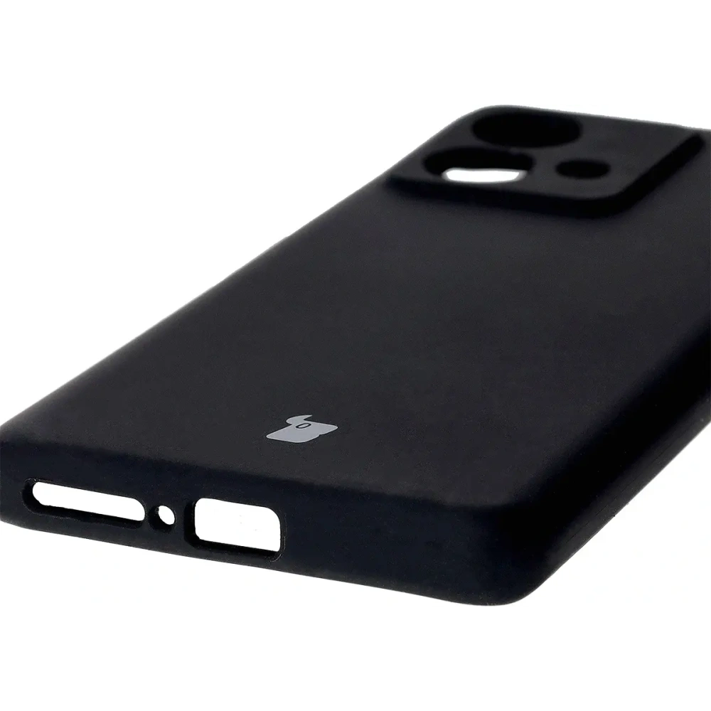 Silikonowe etui Bizon Soft Case do Motorola Edge 40 Neo czarny