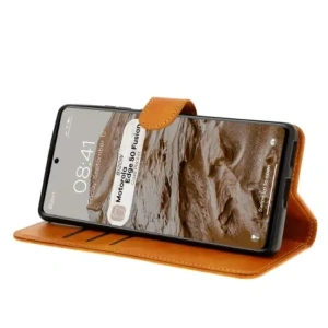Kup Bizon tok zseb Motorola Edge 50 Fusion barna - BIZ7003 - {ean13} - Sklep Home Screen