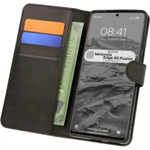 Kup Bizon Case Tasche Motorola Edge 50 Fusion schwarz - BIZ7004 - {ean13} - Sklep Home Screen