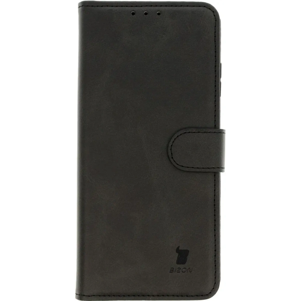 Etui z klapką Bizon Case Pocket do Motorola Edge 50 Fusion czarne