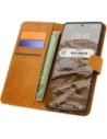 Bizon tok zsebes Motorola Moto G85 5G barna