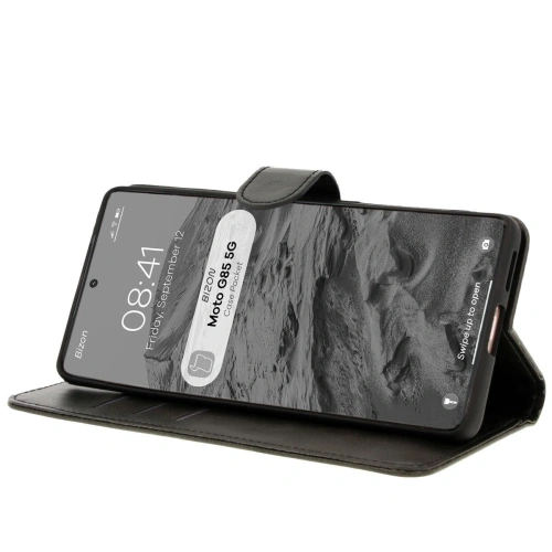 Kup Bizon Case Pocket Motorola Moto G85 5G fekete - BIZ7007 - {ean13} - Sklep Home Screen