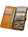 Etui z klapką Bizon Case Pocket do Realme 12+ brązowe
