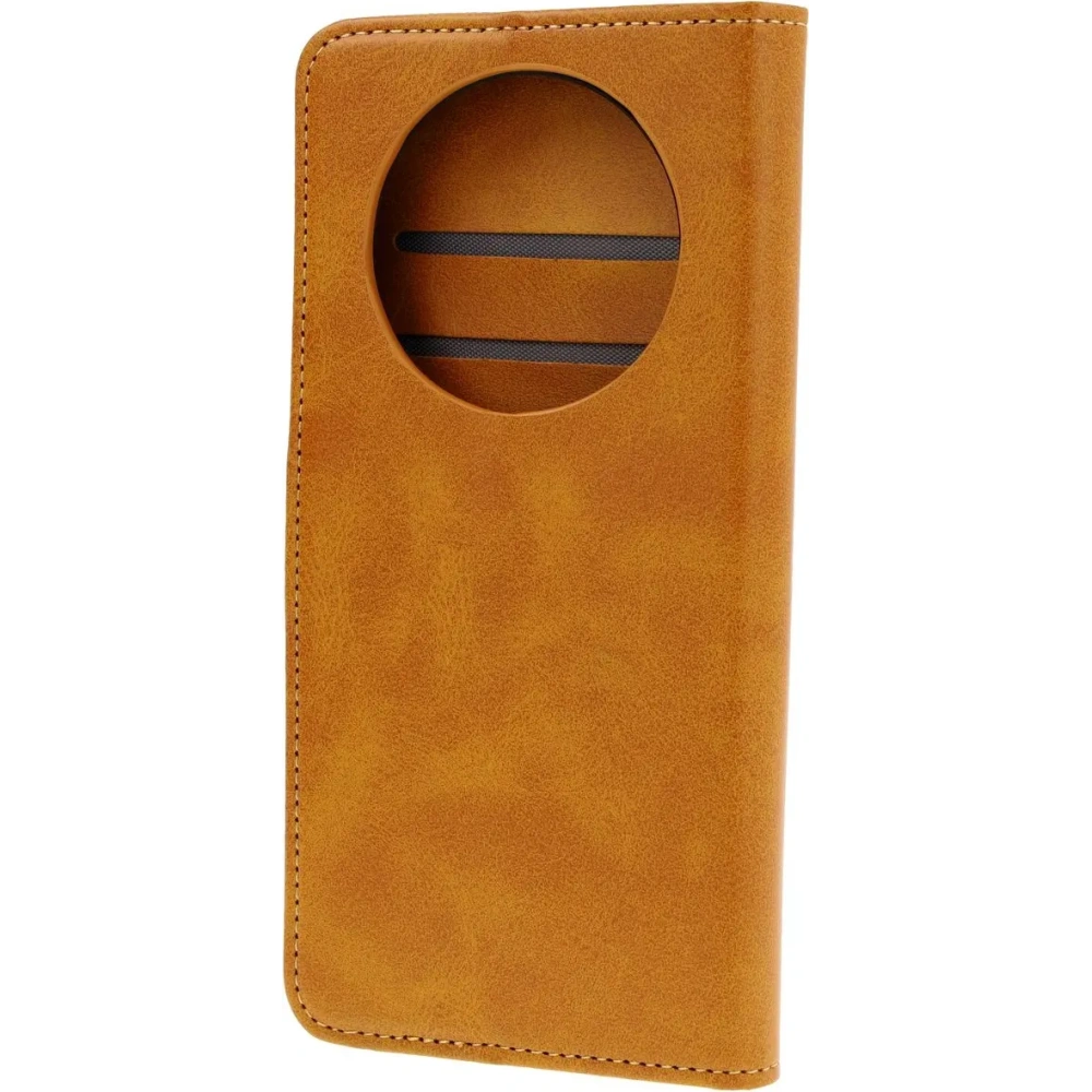 Etui z klapką Bizon Case Pocket do Realme 12+ brązowe