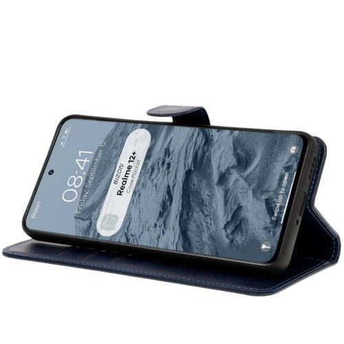 Kup Etui s klopou Bizon Case Pocket pro Realme 12+ modré - BIZ7011 - {ean13} - Sklep Home Screen