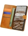 Etui z klapką Bizon Case Pocket do Asus Zenfone 11 Ultra hnědé