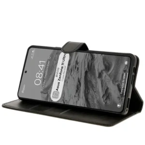 Kup Etui z klapką Bizon Case Pocket do Asus Zenfone 11 Ultra czarne - BIZ7014 - {ean13} - Sklep Home Screen