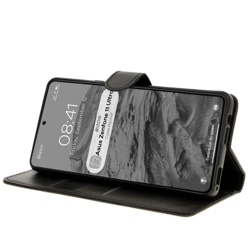 Kup Etui z klapką Bizon Case Pocket do Asus Zenfone 11 Ultra černé - BIZ7014 - {ean13} - Sklep Home Screen