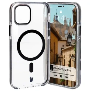 Buy Bizon Case Marco Apple iPhone 12 Pro / 12 clear with black frame - BIZ7022 - {ean13} - Home Screen Store Europe