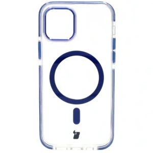 Kup Bizon Case Marco Apple iPhone 12 Pro / 12 klar mit blauem Rahmen - BIZ7023 - {ean13} - Sklep Home Screen