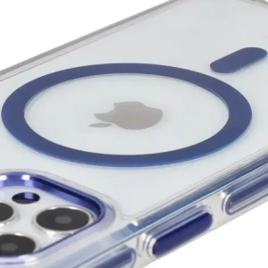 Kup Bizon Case Marco Apple iPhone 12 Pro / 12 klar mit blauem Rahmen - BIZ7023 - {ean13} - Sklep Home Screen