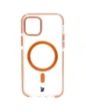 Kup Etui z pierścieniem magnetycznym Bizon Case Marco do Apple iPhone 12 Pro / 12 przezroczyste z pomarańczową ramką - BIZ7024 - {ean13} - Sklep Home Screen