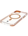 Kup Bizon Carcasa Marco Apple iPhone 12 Pro / 12 transparentă cu ramă portocalie - BIZ7024 - {ean13} - Sklep Home Screen