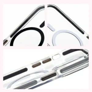 Kup Etui z pierścieniem magnetycznym Bizon Case Marco do Apple iPhone 14 Pro przezroczyste z czarną ramką - BIZ7025 - {ean13} - Sklep Home Screen