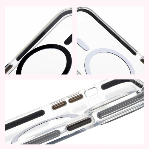 Kup Etui z pierścieniem magnetycznym Bizon Case Marco do Apple iPhone 14 Pro przezroczyste z czarną ramką - BIZ7025 - {ean13} - Sklep Home Screen