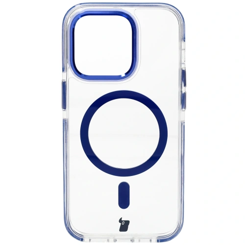 Kup Bizon Case Marco Apple iPhone 14 Pro transparent cu cadru albastru - BIZ7026 - {ean13} - Sklep Home Screen