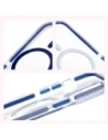 Kup Etui z pierścieniem magnetycznym Bizon Case Marco do Apple iPhone 14 Pro przezroczyste z niebieską ramką - BIZ7026 - {ean13} - Sklep Home Screen
