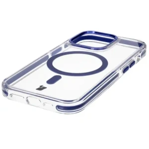Kup Etui z pierścieniem magnetycznym Bizon Case Marco do Apple iPhone 14 Pro przezroczyste z niebieską ramką - BIZ7026 - {ean13} - Sklep Home Screen