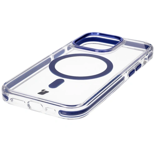 Kup Bizon Case Marco Apple iPhone 14 Pro transparent cu cadru albastru - BIZ7026 - {ean13} - Sklep Home Screen