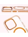 Kup Etui z pierścieniem magnetycznym Bizon Case Marco do Apple iPhone 14 Pro przezroczyste z pomarańczową ramką - BIZ7027 - {ean13} - Sklep Home Screen